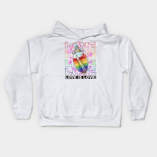 Gay Pride - Rainbow of Love Kids Hoodie